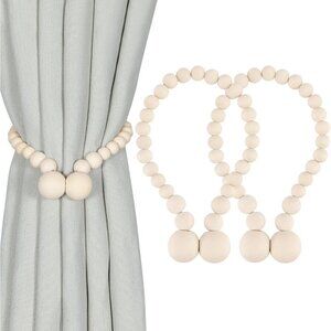 Magnetic Curtain Tiebacks Curtain Holdbacks for Curtains 2 Pack Nursery Decor